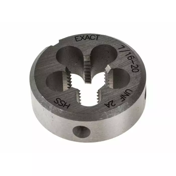 EXACT Thread Die 7/16-20 30 mm od, 4414
