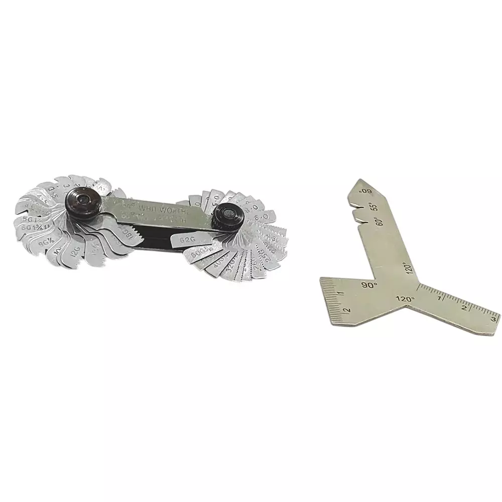 Assorts BSW & Metric Pitch Gauge & Universal Grinding Gauge Stainless Steel 150 mm (6 Inch)