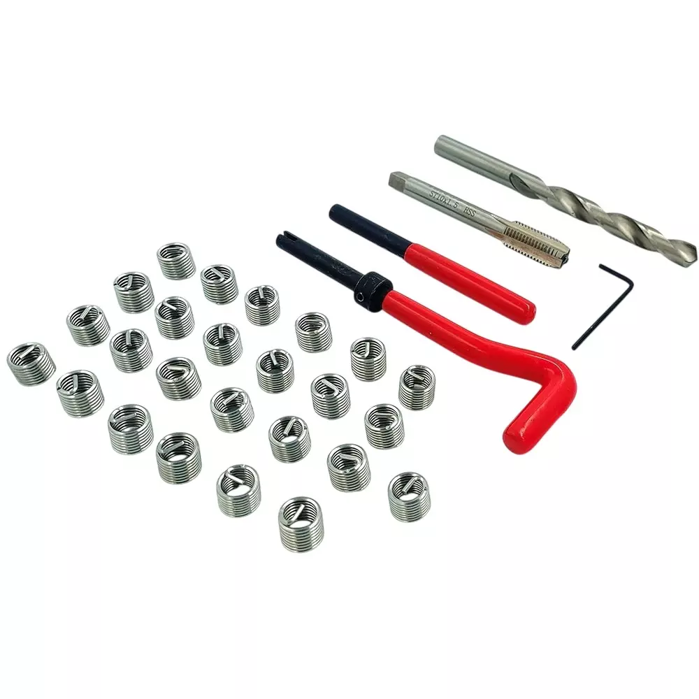 Assorts Thread Repair Helicoil Kit High Speed Steel Drill Bits M10x1.5 mm