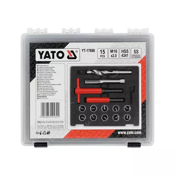 yato-15-pcs-thread-repair-set-hss-4241-drill-material-and-m16x20-mm-thread-size-yt-17688
