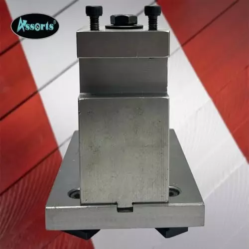 Assorts WM 280 Tool Post Base Plate Cast Iron 9.5 mm (3/8 Inch) Thread for Durable and Precise Machining