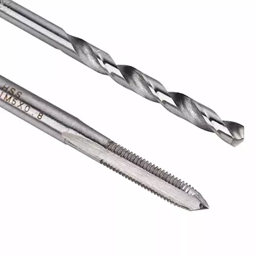 Buyohlic International Thread RepBuyohlic Internationalr Kit M5x0.8 mm Helicoil Insertion Tool for Restoring Damaged Threads, W1-0UAR-EHMY (Set of 30)