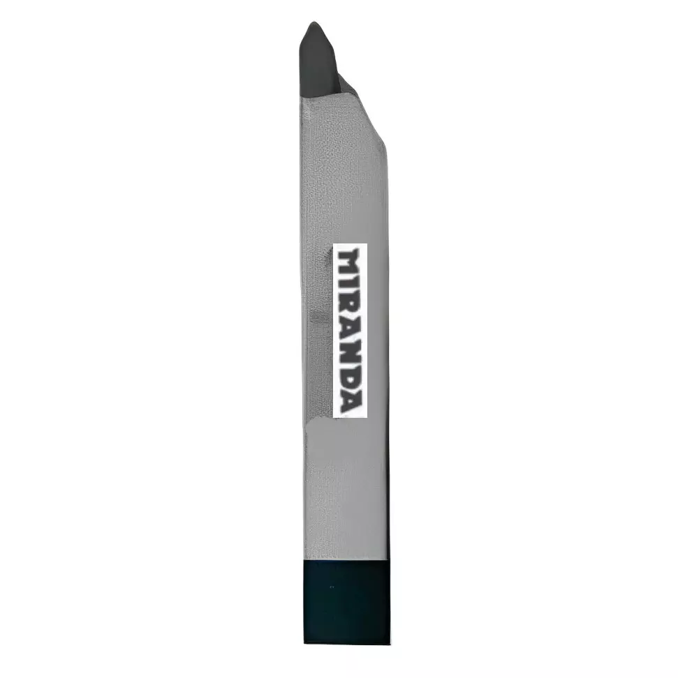 MIRANDA TOOLS Straight Threading Tool ISO 165, 60° P40 Grade Right Hand, Shank Size 2020 mm and Length 125 mm