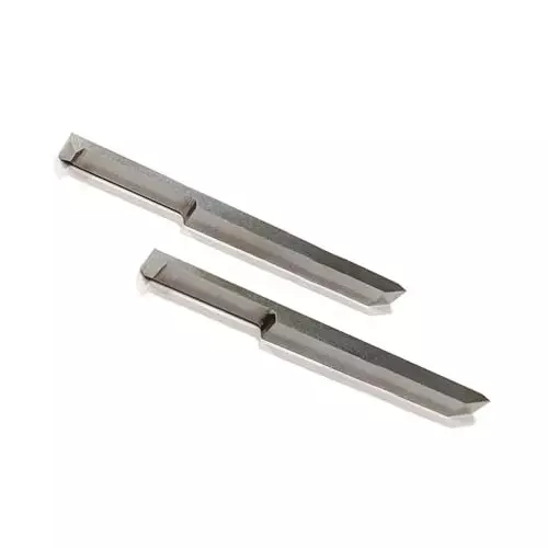 Buyohlic International Double End Threading Tool with 6x6 mm Shank for Precision Cutting, TI-9FPE-B9G4 (Set of 2)