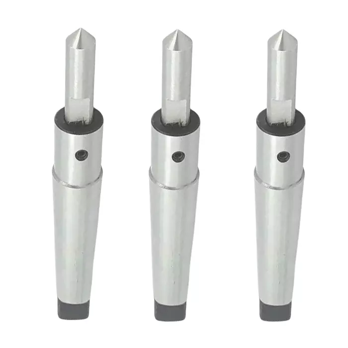 Buyohlic International Spring Center Tap Guide Tool with MT3 Shank Teng Type to Align Tap for Threading in Lathe, Mill, And Jig Bore Operations, 8A-4ALW-TP37 (Pack of 3)