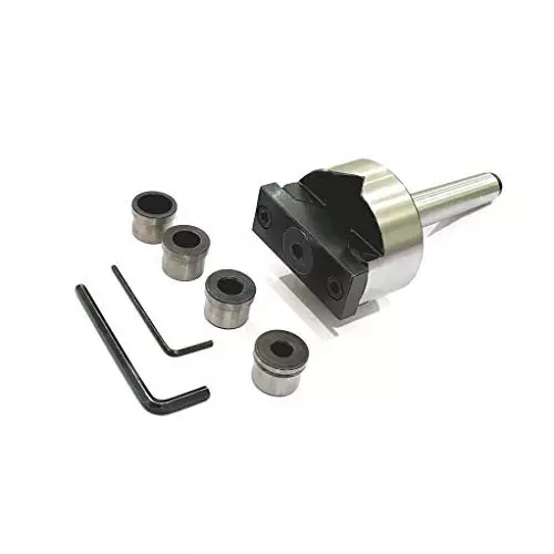 Assorts Tailstock V Adaptor Alloy Steel 62 mm Head Dia 2MT Shank for Lathe Machine