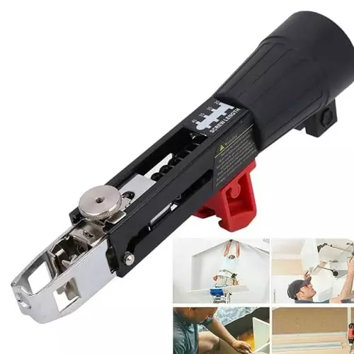 DY TOOLS Automatic Chain Nail Gun Adapter Aluminium for Electric Drill