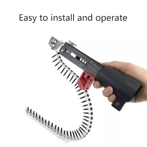 DY TOOLS Automatic Chain Nail Gun Adapter Aluminium for Electric Drill