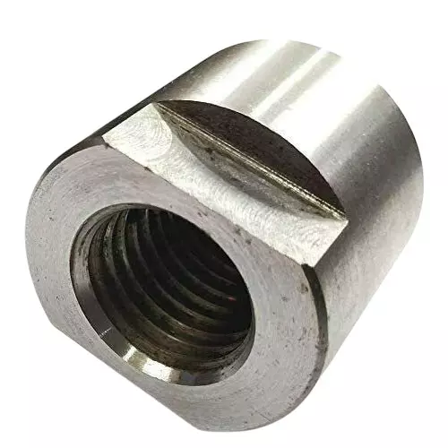 A.D INTERNATIONAL Lathe Spindle Adapter for Fitting 1 inch (25.4 mm) x 8 TPI Spindle to M14X1 for Lathe Tooling, FP-80H1-CA6G