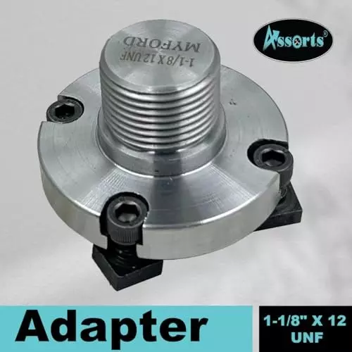 Assorts Adapter ?Tool Steel 28.58 mm x 12 UNF for Myford Lathe