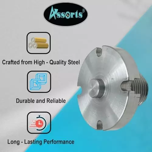 Assorts Adapter ?Tool Steel 28.58 mm x 12 UNF for Myford Lathe