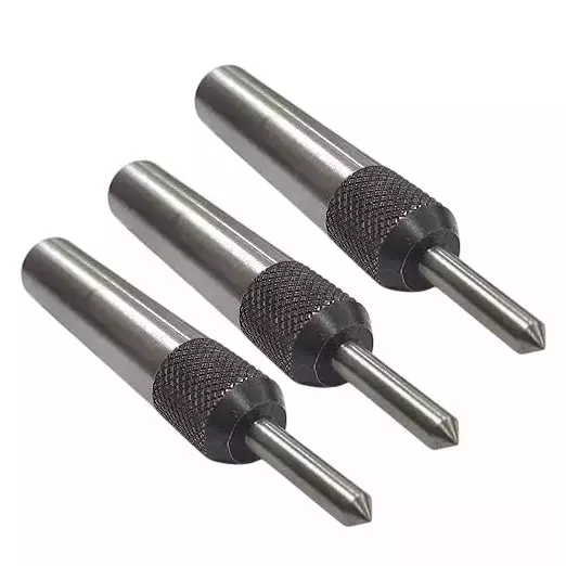 Buyohlic International Spring Center Knurl Tap Guide Tool 1/2 inch (12.7 mm) Shank Diameter for Threading Operations On Lathe, Mill, And Jig Bore Machines, HX-Y2BS-LB5H (Pack of 3)