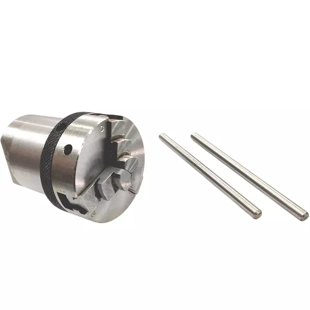 Assorts Lathe Spindle Adapter Alloy Steel M14x1 Thread 65 mm 3 Jaws 25 mm 8 TPI Self Centering Chuck