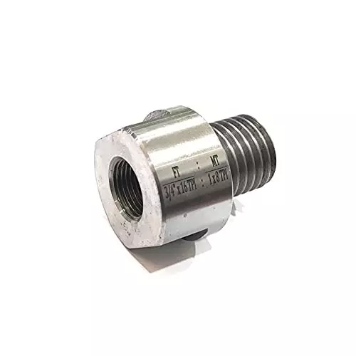 Assorts Headstock Spindle Adapter Alloy Steel (FT) 3/4 Inch x16 TPI (MT) 1 Inch x8 TPI Thread Size