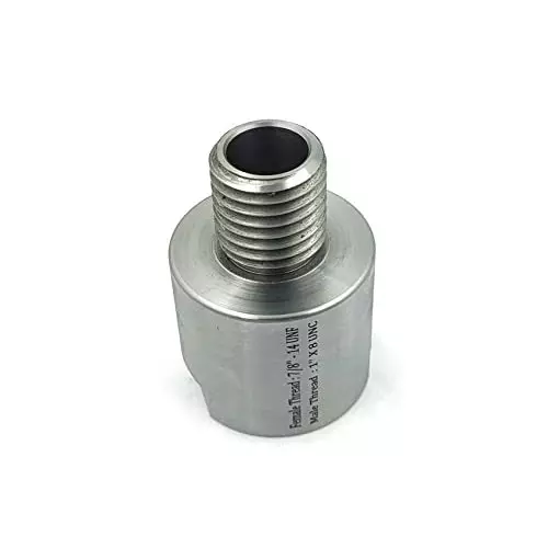 Assorts Headstock Spindle Adapter Alloy Steel UNC Male Thread 1 Inch x8 TPI to UNF Female Thread 7/8 Inch x14 TPI