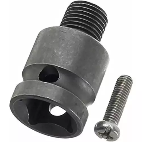GENERIC Drill Chuck Adapter Impact Wrench 12.7 mm (1/2 inch) Square Female Drive Size 1/2-20 UNF Thread Alloy Steel
