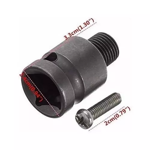 generic-1pcs-12-inch-drill-chuck-adapter-for-impact-wrench-conversion-12-20unf-quick-change-power-tool