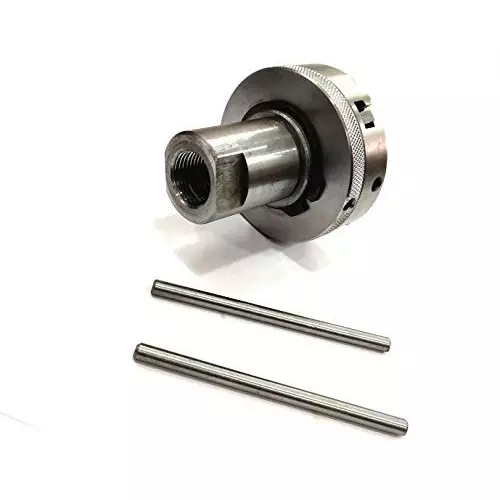 Assorts Lathe Spindle Adapter Alloy Steel M14x1 Thread 65 mm 4 Jaws 19.05 mm 16 TPI Self Centering Chuck