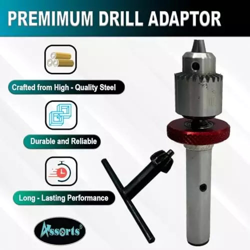 Assorts Micro Drill Miniature Quill Adapter ?Tool Steel JT0 Drill Chuck 0.3-4 mm for Making Small Holes
