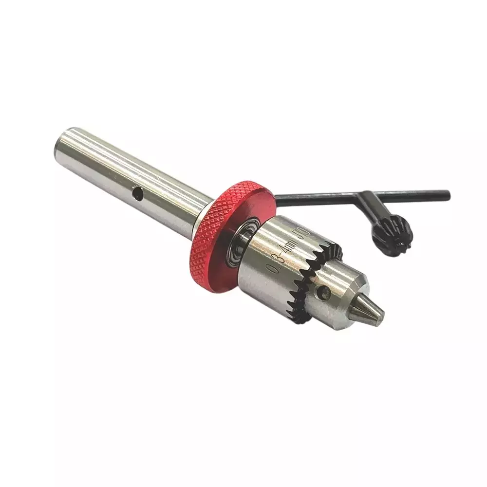 Buyohlic International Fine Micro Drill Mill Adapter Miniature Quill with 1/2 inch (12.7 mm) Straight Shank and JT0 Drill Chuck, P6-IK20-BMYT