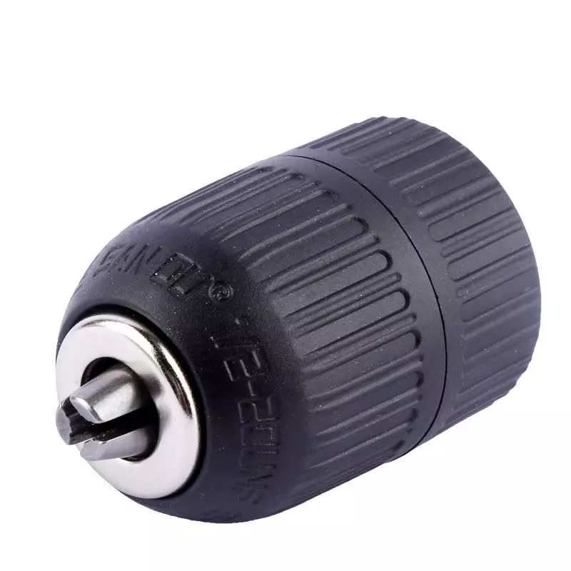 GENERIC Electric Self-Tightening Drill Chuck 3/8-24 UNF Thread Size 13 mm Plastic & Iron