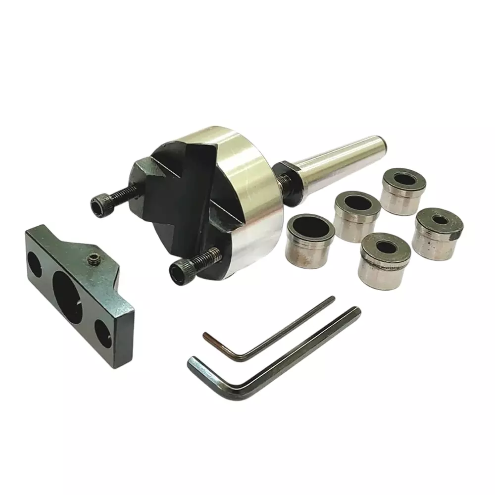 A.D INTERNATIONAL V-Boring Adapter with MT2 Shank for Round Bar Drilling on Lathe Machine, 1S-FUBN-0YPC