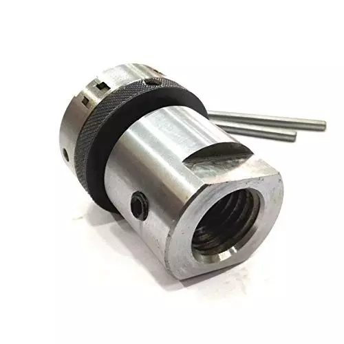 Assorts Lathe Spindle Adapter Alloy Steel M14x1 Thread 50 mm 4 Jaws 25 mm 8 TPI Independent Chuck