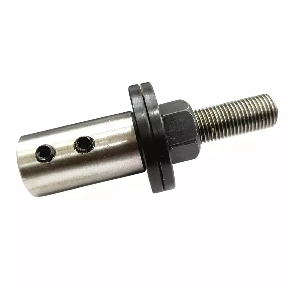 Buyohlic International Lathe Spindle Adapter with 1/2 inch (12.7 mm) Plain Bore for Mounting Polishing or Buffing Wheels On Lathe, KC-21CE-P4ZU