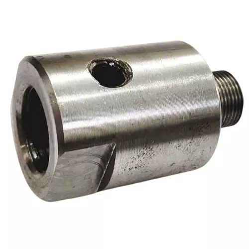 MachEl Lathe Spindle Adapter 3/4 inch (19.05 mm) x 16 TPI to M14 x 1 with 70 mm 4-Jaw Independent Chuck
