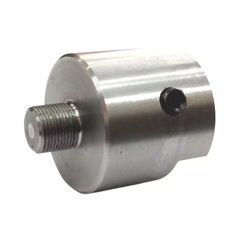 MachEl Lathe Spindle Adapter with 65 mm 4-Jaw Self-Centering Chuck