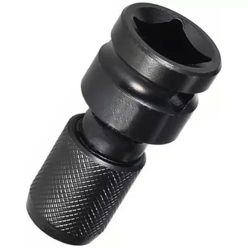 GENERIC Ratchet Socket Adapter Converter 12.7 mm (1/2 inch) Square Drive to 6.35 mm (1/4 inch) Hex Steel Black