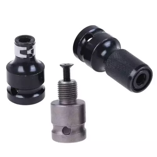 generic-3pcs-drill-chuck-adaptor-with-screw-12-square-to-14-hex-socket-adapter-converter-for-impact-wrench-hand-tools