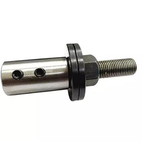 A.D INTERNATIONAL Lathe Spindle Adapter with 1/2 inch (12.7 mm) Plain Bore for Mounting Polishing or Buffing Wheels On Lathe, KC-21CE-P4ZU