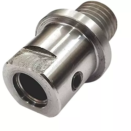 A.D INTERNATIONAL Lathe Spindle Adapter for Fitting 5/8 inch (15.8 mm) Spindle to 1 inch (25.4 mm) x 8 TPI Chuck, HH-15D6-LKX2