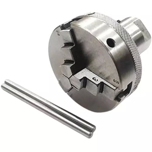 A.D INTERNATIONAL Lathe Spindle Adapter for Fitting 5/8 inch (15.8 mm) Spindle to 70 mm 4 Jaw Independent Chuck M12 x 1 Thread, T9-ZNW3-XXE2