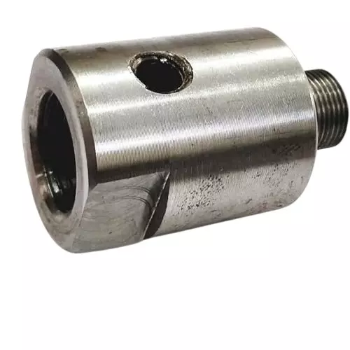 A.D INTERNATIONAL Lathe Spindle Adapter for Connecting 3/4 inch (19 mm) X 16 TPI To M14 X 1 Threaded Chucks, 70 mm 4 Jaw Independent Chuck, B5-PFMY-YESW