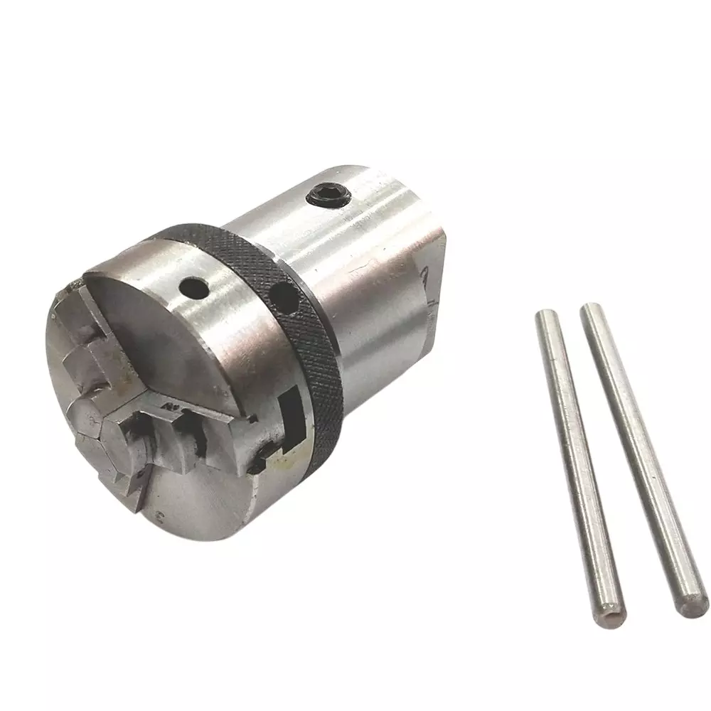 Assorts Lathe Spindle Adapter Alloy Steel M14x1 Thread 50 mm 3 Jaws 25 mm 8 TPI Self Centering Chuck