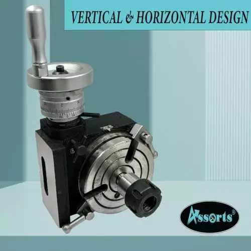 Assorts Collet Adaptor with HV4 Rotary Table Tool Steel ER25 110x80 mm for HV4/ HV5/ HV6 -MT2 Center Bore Rotary Tables