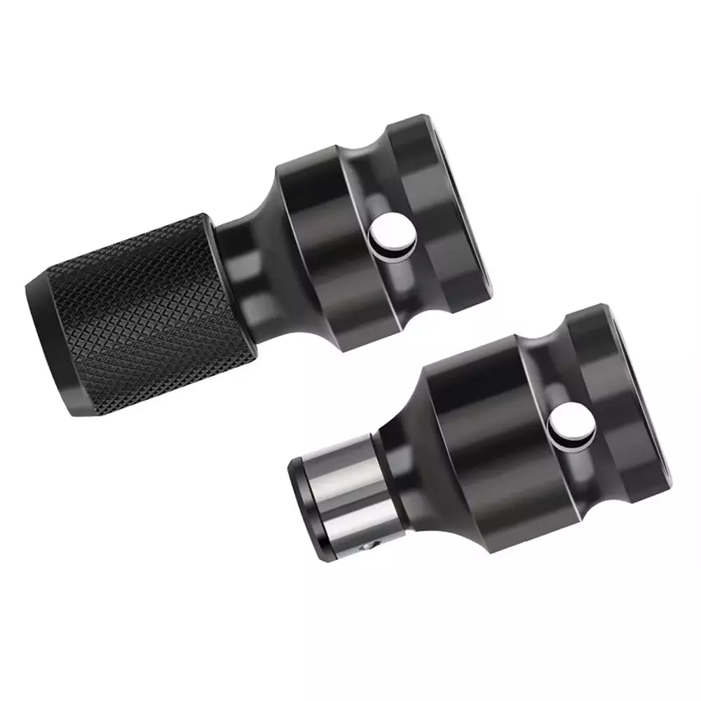 DY TOOLS Metal Wrench Socket Adapter Set 12.7 & 6.35 mm (1/2 & 1/4 Inch) Thread