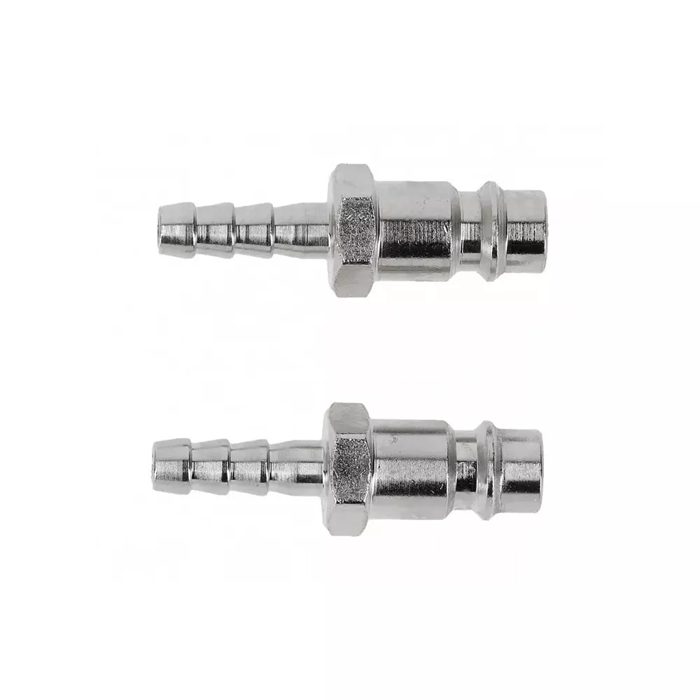 Hogert Technik Coupling Adapter Terminal Male 15 Bar Maximum Pressure and 6.3 mm Thread, HT4R812 (Set of 2)