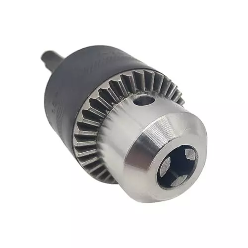 generic-38-24unf-15-10mm-capacity-spanner-drill-chuck-black-silver-tone-w-key-tool