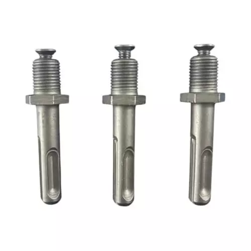 GENERIC SDS Plus Drill Chuck / Adapter Converter Alloy Steel 1/2-20 UNF Thread Size (3 Pcs Set)
