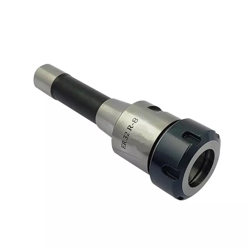 A.D INTERNATIONAL ER Collet Adapter with ER32 Collet Head, R8 Shank and 7/16 UNF Drawbar for Milling Machine, Work Holding, RX-NXQE-LSIF