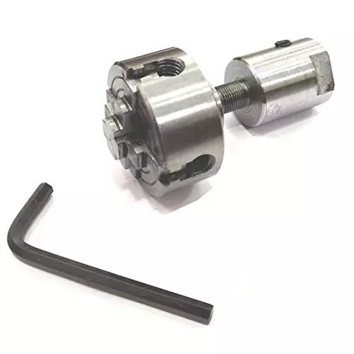 Assorts Spindle Adaptor Set Alloy Steel 50 mm 4 Jaws Independent Chuck