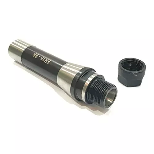 Assorts Collet Chuck Adaptor Alloy Steel 7/16 UNF R8 Shank Drawbar Thread ER16 & ER20 Adapter (Pack of 2)