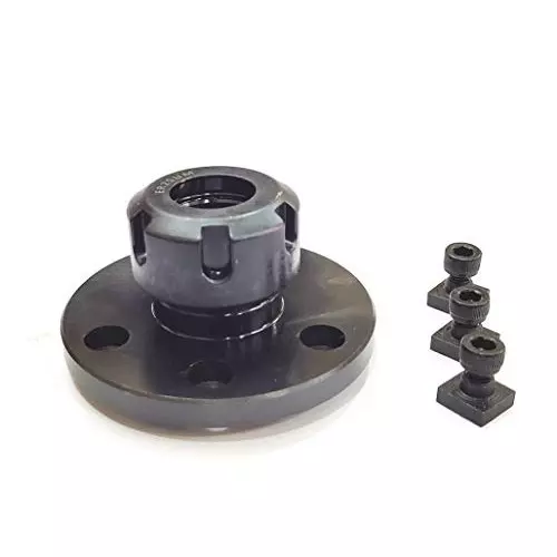 Assorts Collet Adaptor Cast Iron and Alloy Tool Steel M6 100 mm (4 inch) 3 & 4 Slots ER25 Adapter