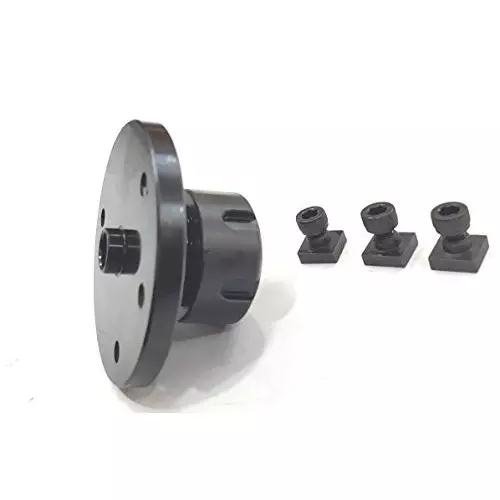 Assorts Collet Adaptor Cast Iron and Alloy Tool Steel M6 100 mm (4 inch) 3 & 4 Slots ER25 Adapter