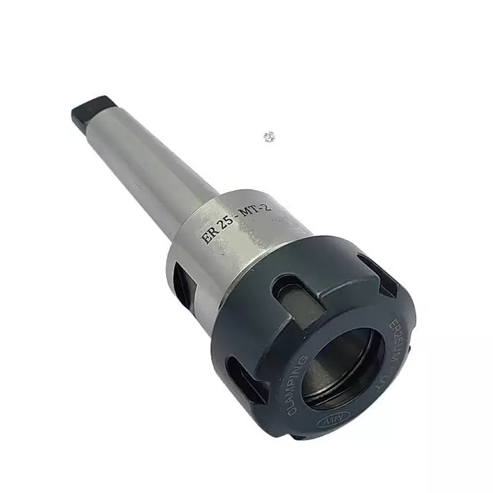 A.D INTERNATIONAL ER Collet Adapter with ER25 Collet Head, MT2 Shank Teng Style for Milling Machine, Work Holding, J0-EG7S-TSBS