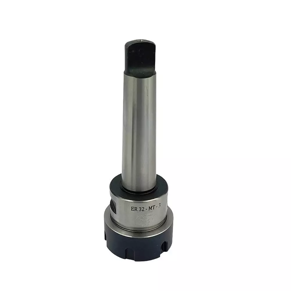 A.D INTERNATIONAL ER Collet Adapter with ER32 Collet Head, MT3 Shank Teng Style for Milling Machine, Work Holding, C8-XKFN-G0KI
