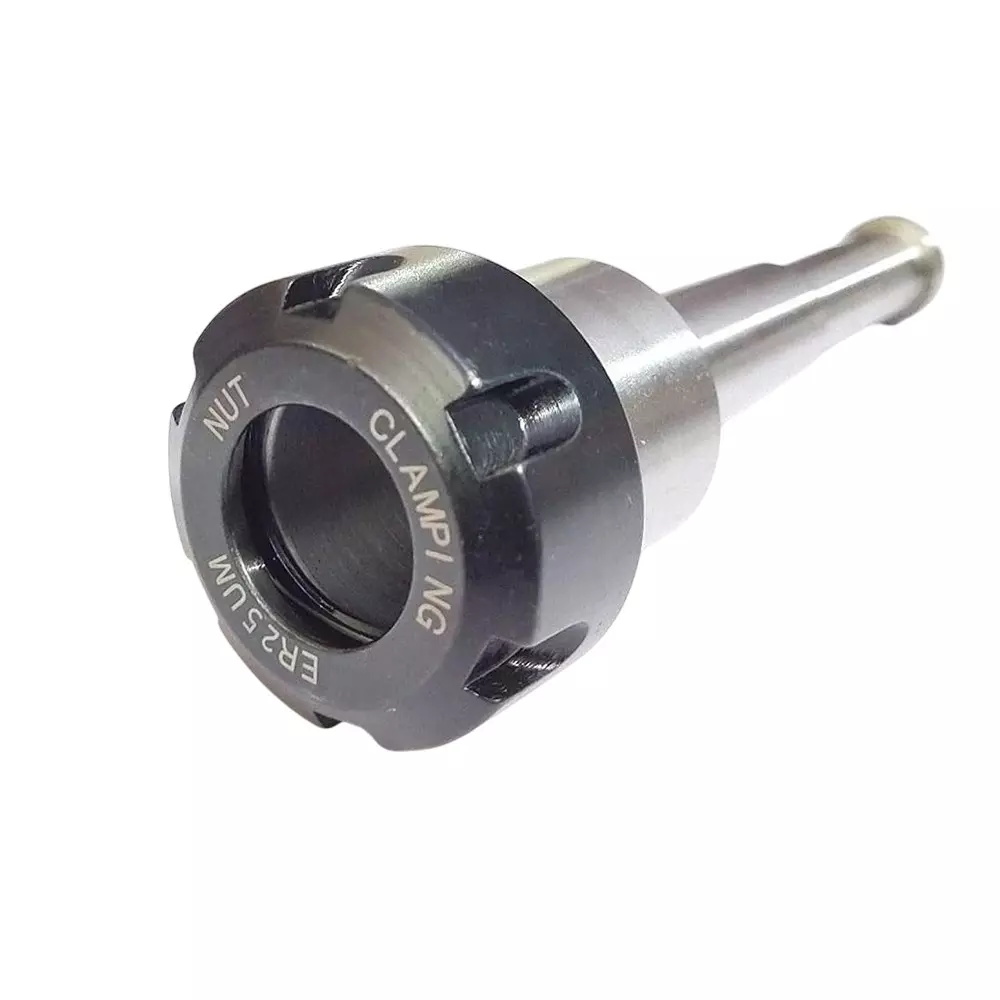 Assorts Collet Adaptor Tool Steel MT2 Taper Thread HV6 Rotary 4 Slots Table ER25 Adapter